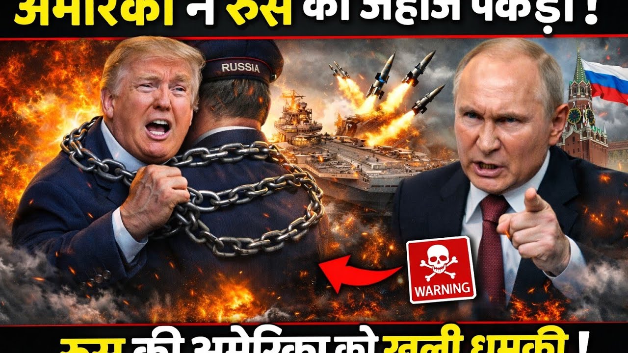 America ने Russia के जहाज पर किया कब्जा! Russia ने America को दिया धमकी 