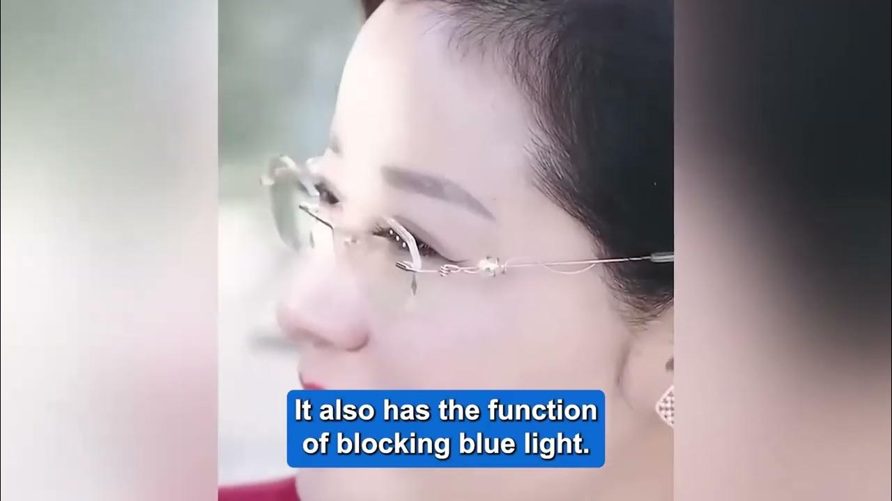 Chinese Ad Smart Glasses That Can See Without Glasses - AI Spam Ad Youtube - Smart Glasses