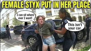 Street Lolcows #1 - Female Styxhexenhammer666 Argues Communism With Cops, Gaslighting Extraordinaire