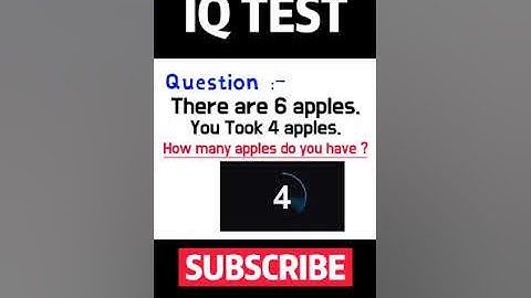 Only Genius Can Answer This Questions | Intelligence Quotients |  IQ Test
