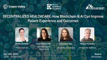 Decentralized Healthcare Solutions – Panel #1 – CVA Sustainability Working Group Meetup