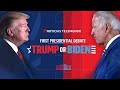The First 2020 Presidential Debate: Joe Biden & Donald Trump (Full Debate - ENGLISH)