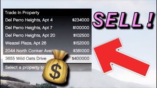 GTA 5 How to SELL your HOUSE and More Properties!