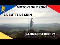 Ref:fX7E96Zy4Aw La butte de suin 71220 sa�ne-et-loire- motovlog/4/ 593 m d'altitude .
