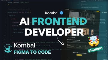 AI Frontend Developer – Figma to Code with Kombai AI Free - Best AI Agent for Frontend