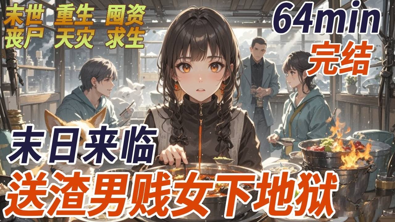 高溫和極寒末世相繼而來，而我在避難所和父母吃著火鍋逗著狗，上一世，高溫來襲我被男友和閨蜜一起趕出家門，我死在了找男友和閨蜜復仇的路上，重來一次我一定要囤好物資保護好家人！