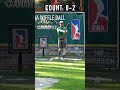 How Do You Hit Pitch 3?🤯 #dingersornothing #wiffleball #baseball #shorts