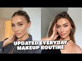 UPDATED EVERYDAY MAKEUP ROUTINE | DEWY SKIN, SOFT CONTOUR