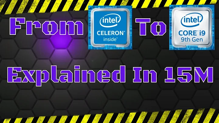 Explained: Del Celeron al Core i9 en 15 minutos, la línea de CPUs de Intel