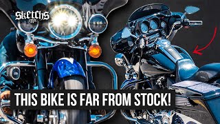 Far From Factory - HEAVILY Customized Harley-Davidson