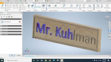 Creating the CNC Tool Path Using Inventor