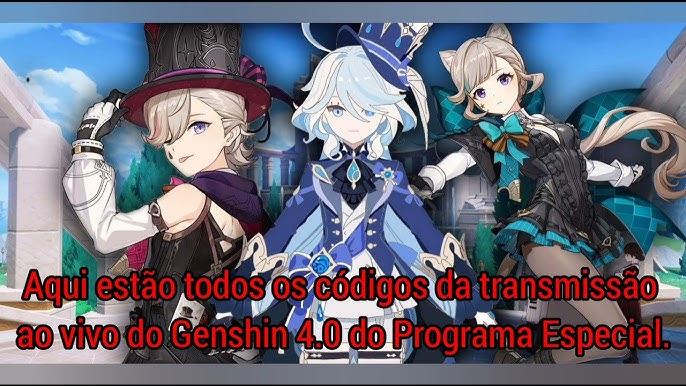 Genshin Impact 3.8 Codes 23 de junho de 2023 