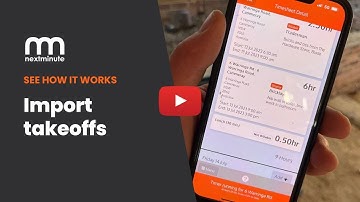 Takeoffs: Import Any Takeoff In Minutes - NextMinute