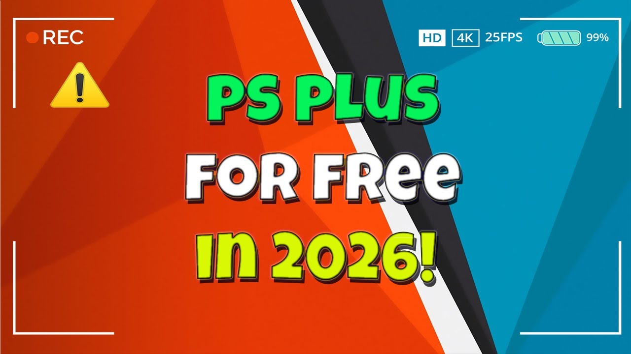 How To Get PS Plus For Free! 🔥 Easy Working Method 2026