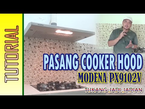 Video: Tudung Dengan Ventilasi Pembuangan Untuk Dapur (48 Foto): Pemasangan Struktur Dapur Dengan Pembuangan Udara, Pemasangan Saluran Udara Ke Dalam Poros Ventilasi