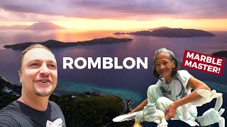 68 YEAR OLD FILIPINA MARBLE MASTER! Amazing Paradise Romblon