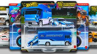 Showcase - Hot Wheels Team Transport Sets, Monster Trucks Mix 2, Ford Raptor, Kaido house &amp; More