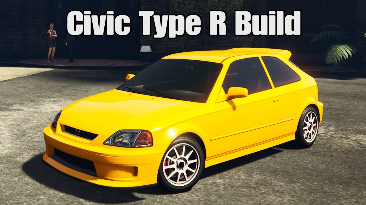 GTA Online - Dinka Blista Kanjo (Honda Civic Type R) Clean Build - Customization and Review