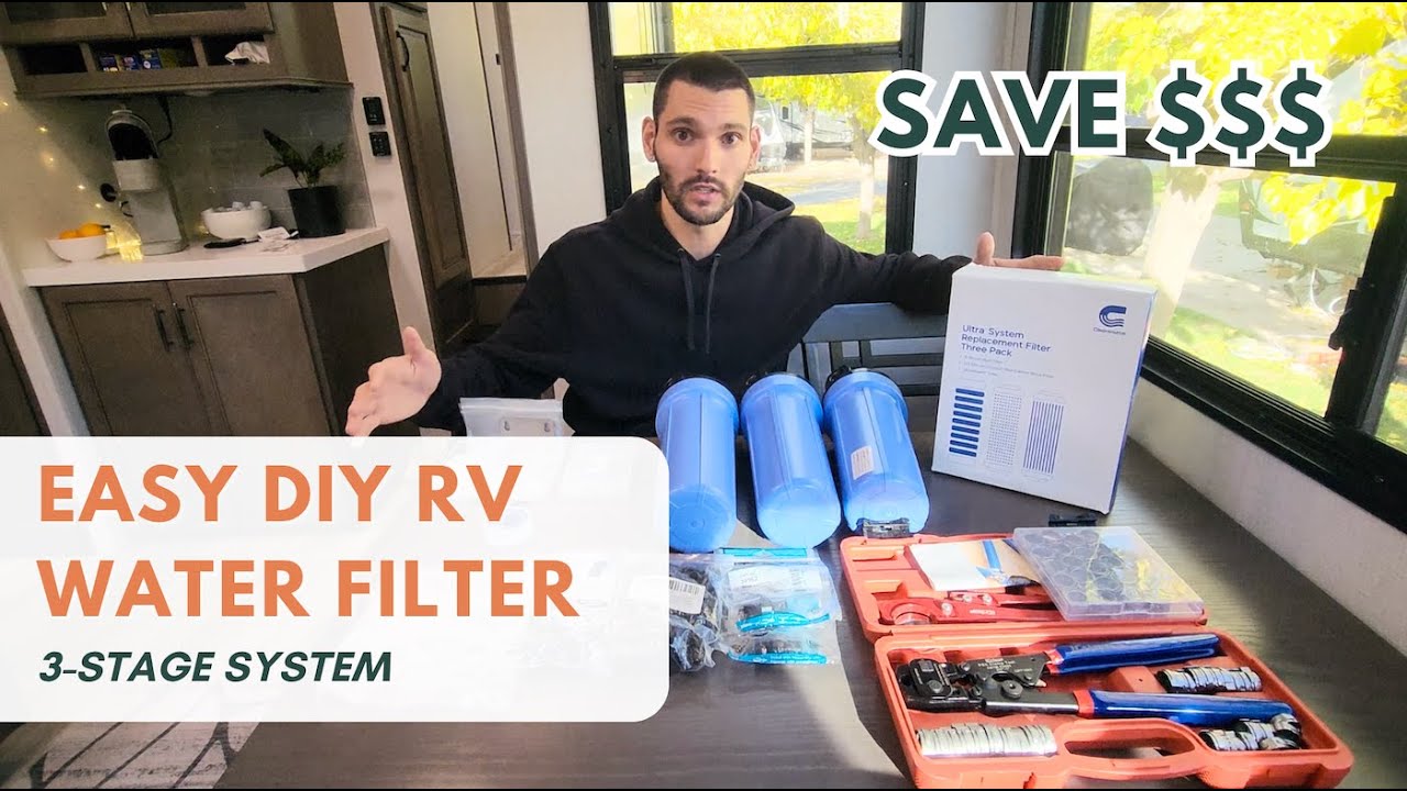 RV UPGRADE: DIY 3-Stage Water Filtration Installation - Grand Design ...
