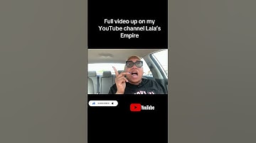 Sneak preview of new video up on my YouTube channel Lala’s Empire #lalasempire