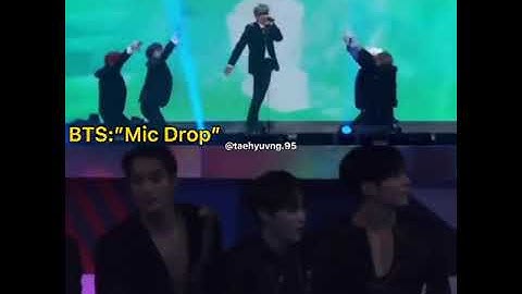 Exo reaction to Bts kai, taemin,baekhung,sungwoon reaction