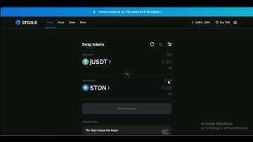 How to connect your wallet on STON.fi DEX      #STONfi #DeFi #DEX #TON #blockchain #crypto