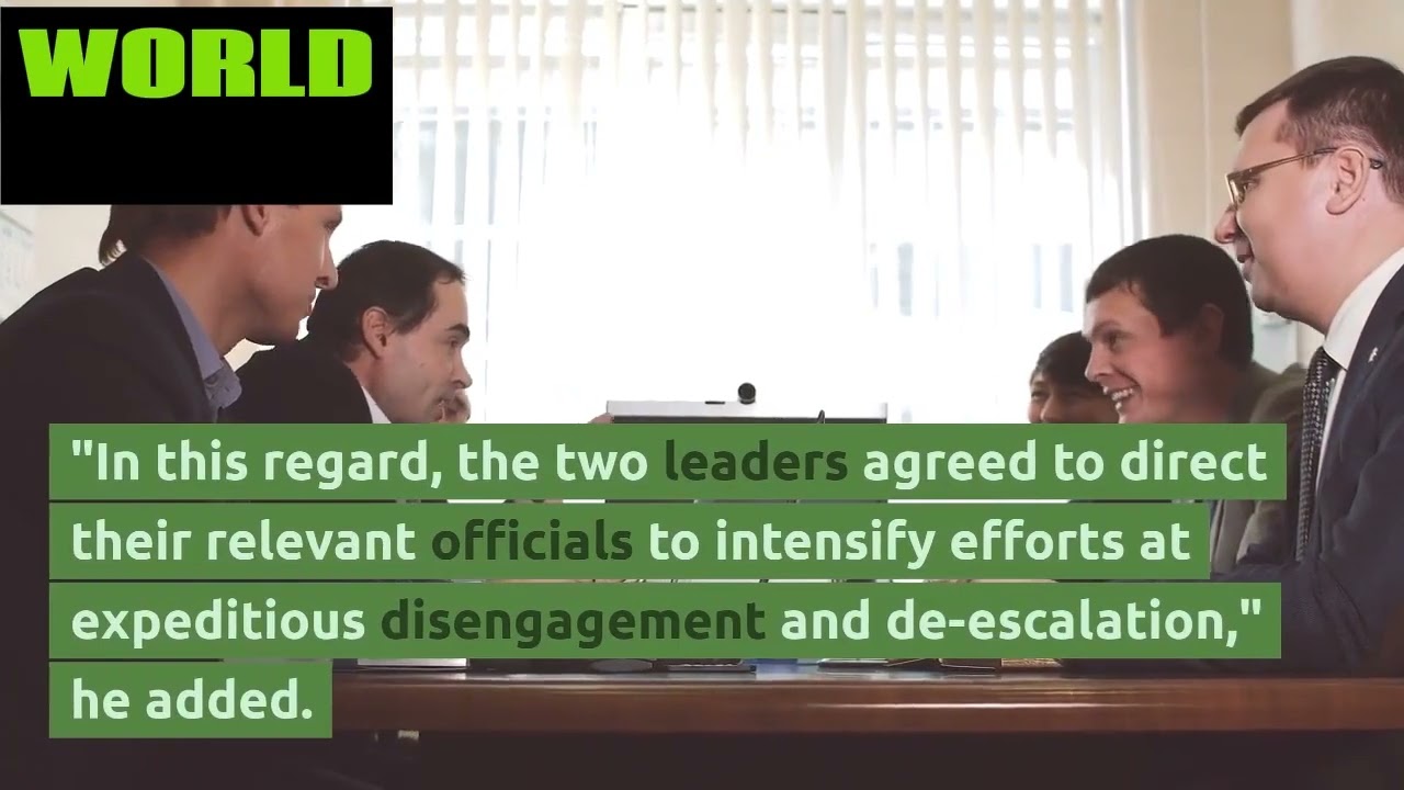 India and China agree to 'de-escalate' border tensions