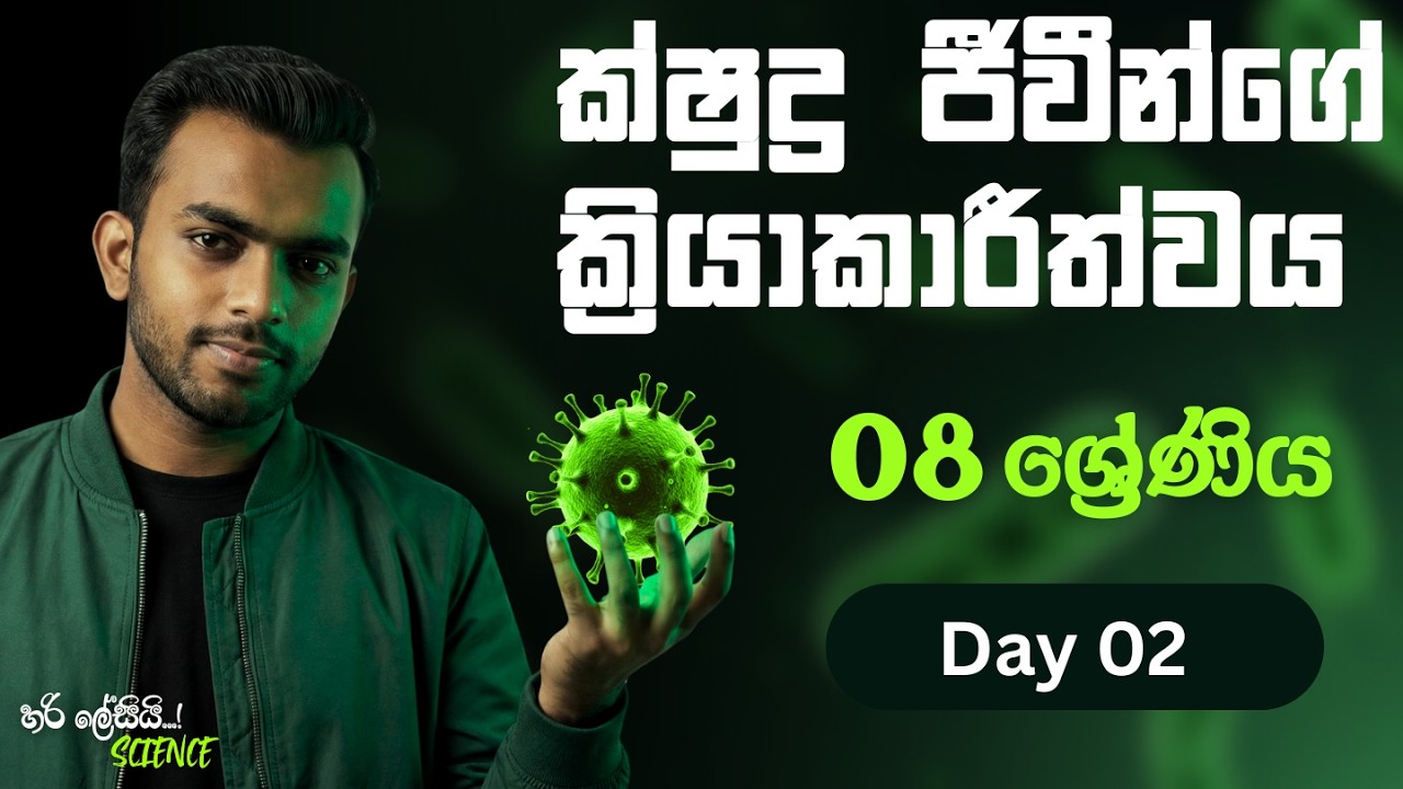 8 වසර | DAY 2 | ක්ෂූද්‍ර ජීවීන්ගේ වැදගත්කම |