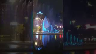 Fountain in Macau. music fountain