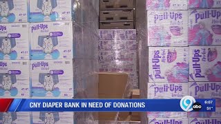 CNY Diaper Bank in need of donations