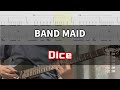 【TAB譜】BAND MAID 「Dice」