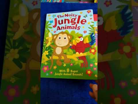buku : The Noisy Jungle Animals