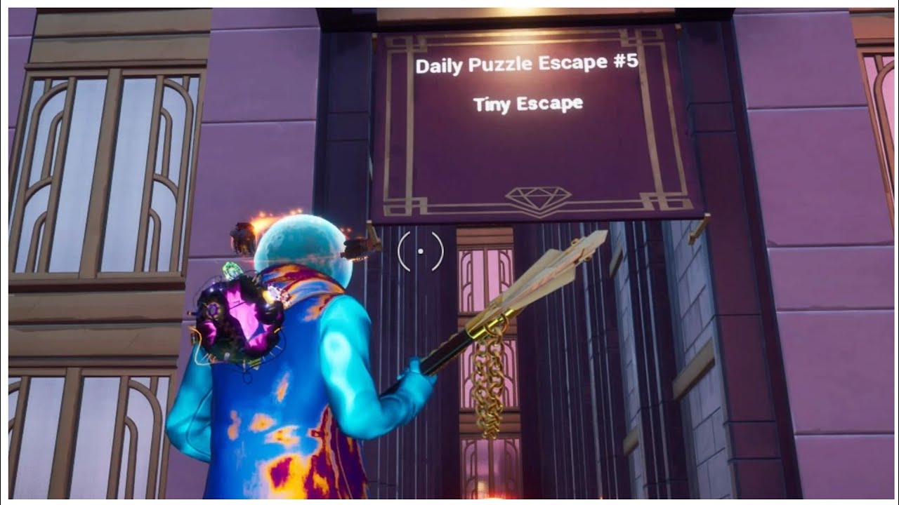 Let's Play Wishbone's Daily Puzzle Escape Rooms 5 Tiny Escape Fortnite