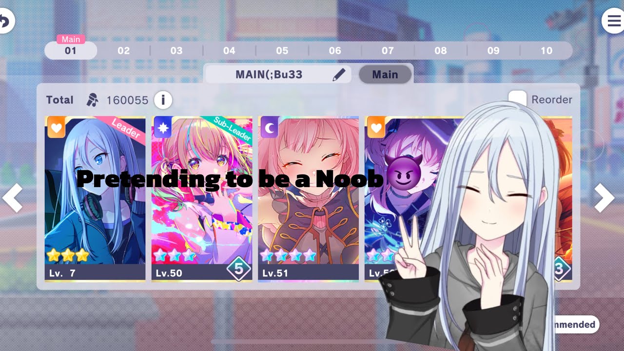 Pretending to be a new player in Project sekai❤️😈