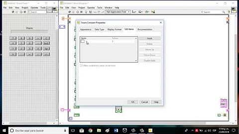 Calculadora basica con estructura Cases en Labview