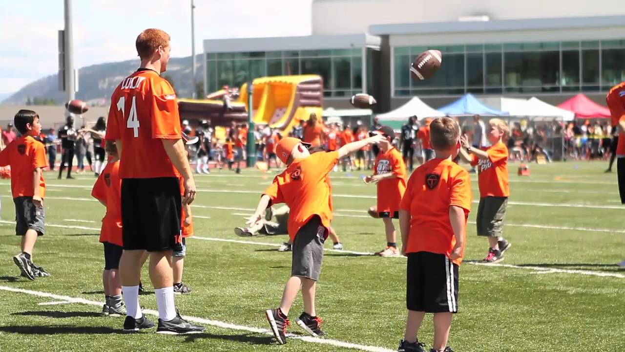 kids anka Play with a pro - BC Lions