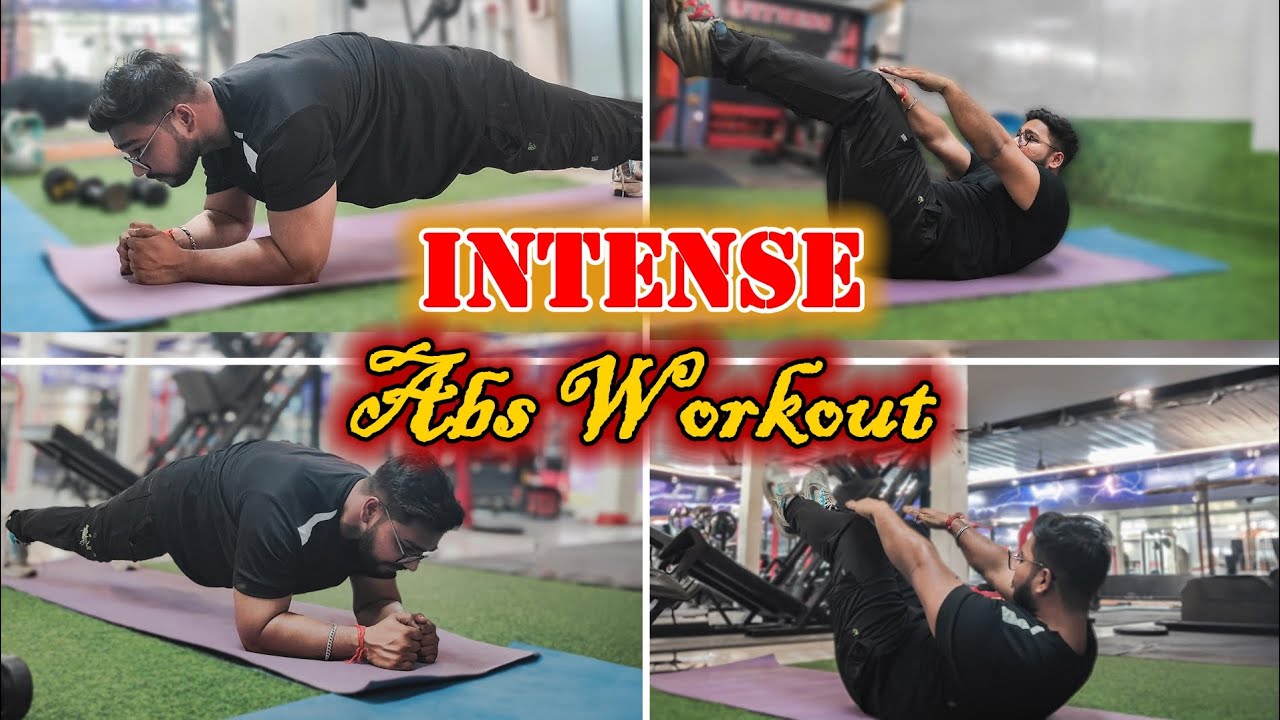 Intense Abs Workout 4 best Exercises to Build Your abs Manu