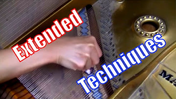 Contemporary Piano Techniques - A Guide for Composers (1/2)