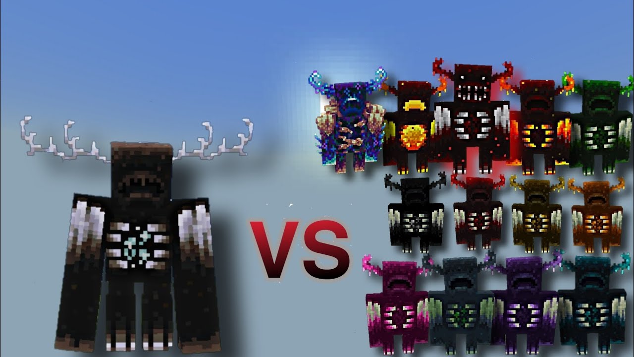 Mutant Soul Warden vs Warden Plus (Wardens) | Minecraft Bedrock | Mob Battle