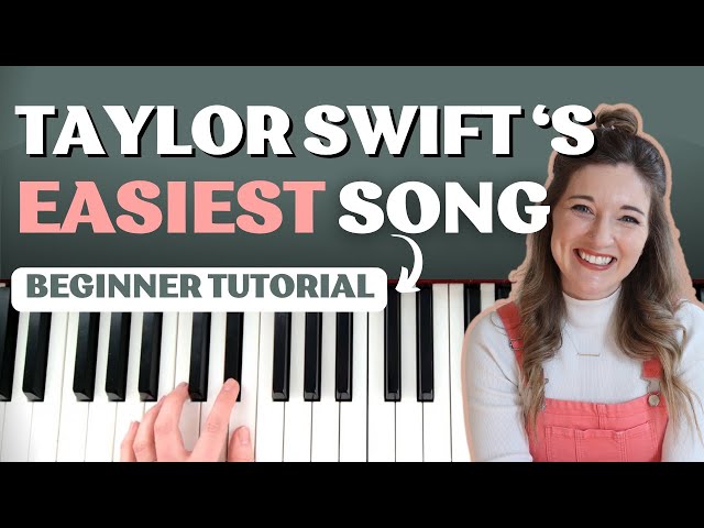 Champagne Problems by Taylor Swift [EASY PIANO Tutorial] class=