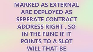 Library functions marked as external are deployed as seperate contract address right , So in the fun