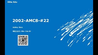 2002 AMC 8 Problem 22