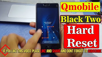 Qmobile Black Two Hard Reset | Pattern Unlock | 2018