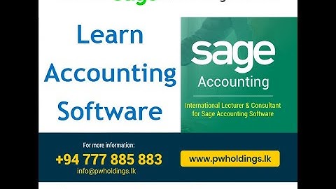 Session 4 - Certificate Course in Sage Business Cloud Accounting (UOP) 15.07.2021