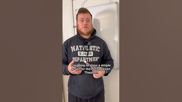 Proof of the Pythagorean Theorem #math #shorts