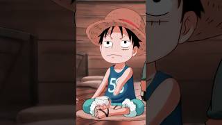 Young Luffys Cutest Moment With A Shocking Twist