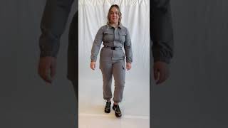 SOFT JUMPSUIT GREY screenshot 5