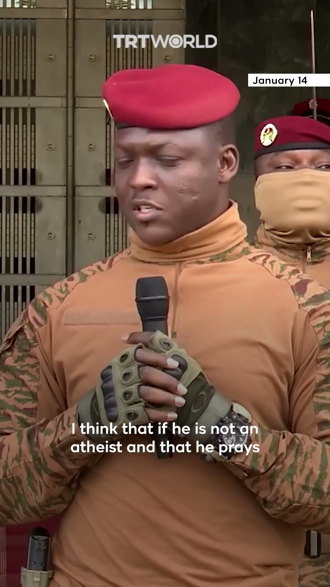 Burkina Faso's leader to Macron: France exists “thanks to our ancestors”