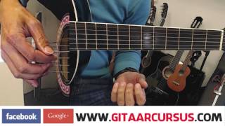 metallica nothing else matters gitaarles - gitaar tutorial chords