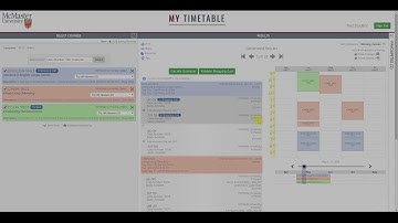 Enrolling into Courses - MyTimetable (3/3)
